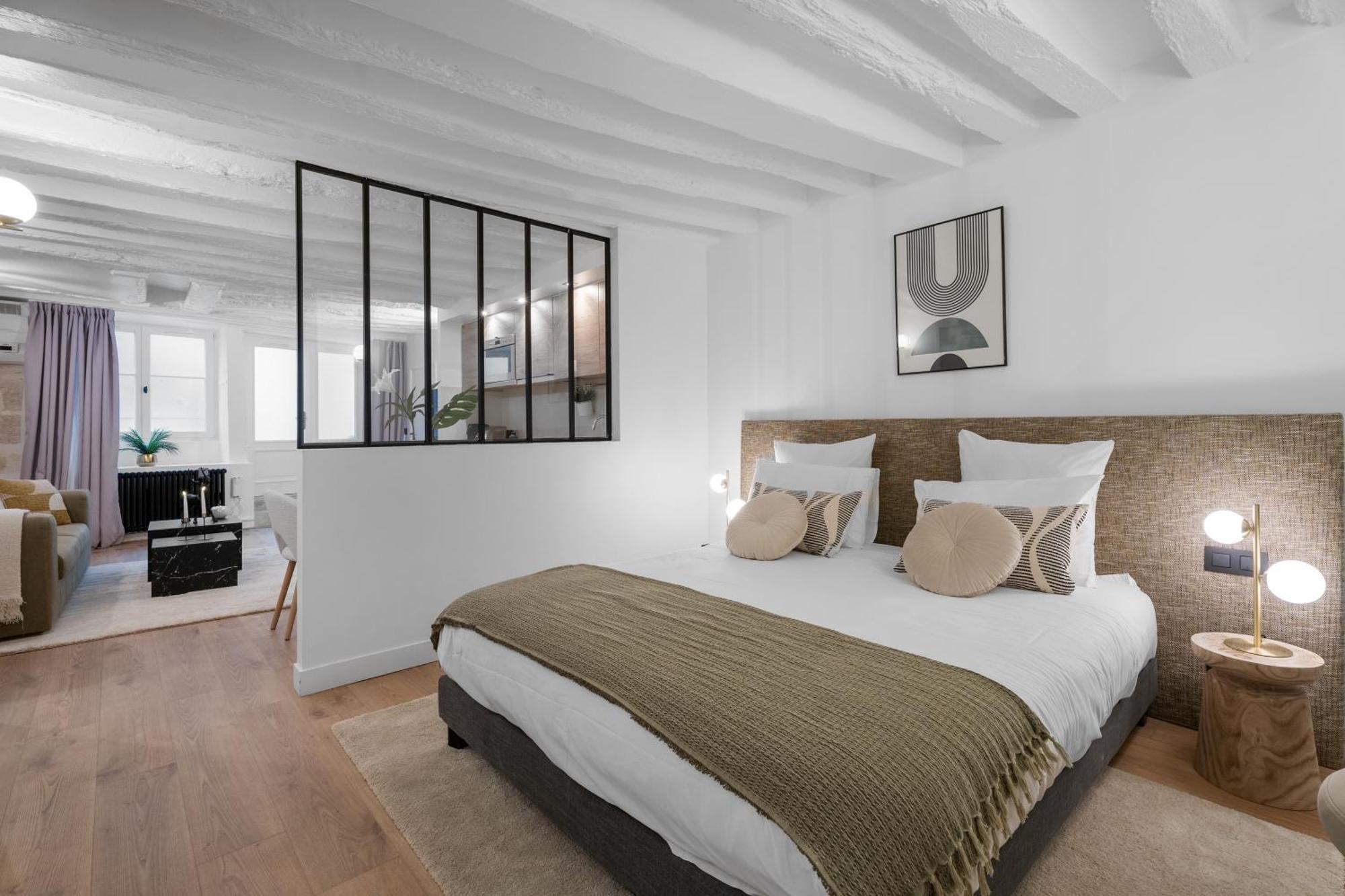 Appartement Cosy A 9 Min A Pied De La Cathedrale Notre Dame Paris Dış mekan fotoğraf