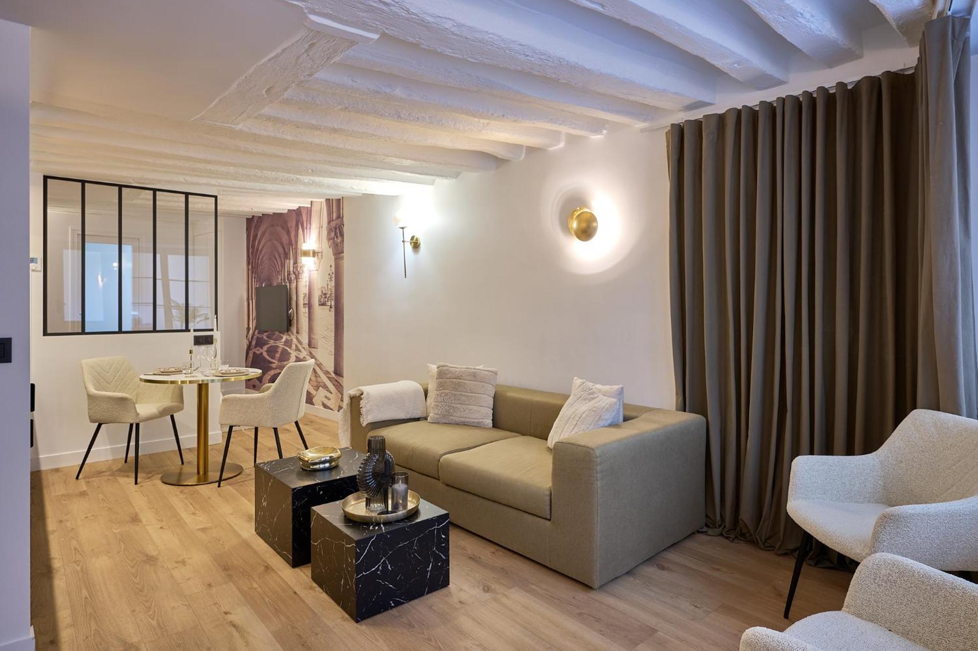 Appartement Cosy A 9 Min A Pied De La Cathedrale Notre Dame Paris Dış mekan fotoğraf